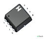 Микросхема EMB12P03V P-Channel MOSFET 30V 21A EDFN3X3 - фото