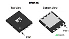 Микросхема AON6380 N-Channel MOSFET 30V 24A DFN5x6 Bulk