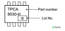 Микросхема TPCA8030-H N-Channel MOSFET 30V 24A SOP-ADVANCE