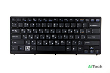 Клавиатура для ноутбука Sony VPC-CW черная с рамкой p/n: NSK-S7A0R, 9J.N0Q82.A0R, 55010292E-035-G