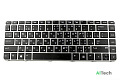 Клавиатура для HP 745 G3 840 G3 без Trackpoint черная рамка p/n: 836308-001, 821177-001 - фото