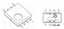 Микросхема TPCA8087 N-Channel MOSFET 30V 56A SOP-ADVANCE