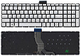 Клавиатура для HP 15-ab 17-g Серебро подсветка p/n: 809031-251 - фото