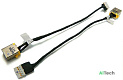 Разъем питания Acer V5 V5-571 V5-531 V5-431 V5-471 (5.5x1.7) с кабелем p/n: 50.4TU12.041 - фото