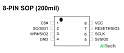 Микросхема MX25L12835FM2I-10G - фото