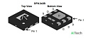 Микросхема AON2407 P-Channel MOSFET 30V 6.3A DFN2X2B - фото