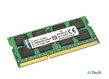 Память Kingston DDR3 SODIMM 8GB 1600MHz 1.5V 204PIN PC3-12800