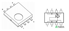 Микросхема TPCA8065-H N-Channel MOSFET 30V 16A bulk
