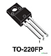 Микросхема STP10NK60ZFP N-Channel MOSFET 600V 10A TO-220FP - фото