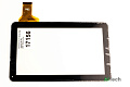 Тачскрин 10.1'' China Tab Черный 50 pin (256*159mm) p/n: DH-1019A1-PG-FPC075, 300-L3709J-A00 - фото
