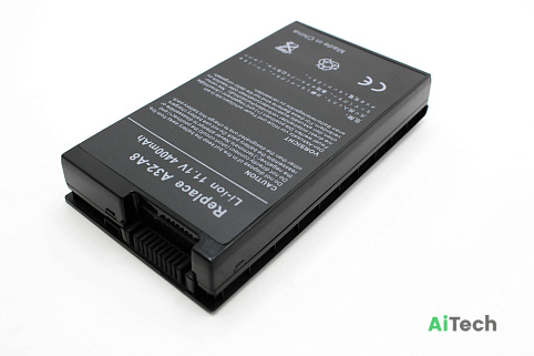 Аккумулятор для Asus F8 X80 Z99 A8 (11.1V 4400mAh) p/n: A32-A8 A42-A8 70-NF51B1000