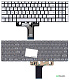 Клавиатура для HP Pavilion 15-EG 15-EH серебро p/n: 6037B0214B01, HPM19NB, M46255-001 - фото