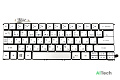Клавиатура для Acer R7-371 серебро p/n: MP-13C63U4J4421 - фото