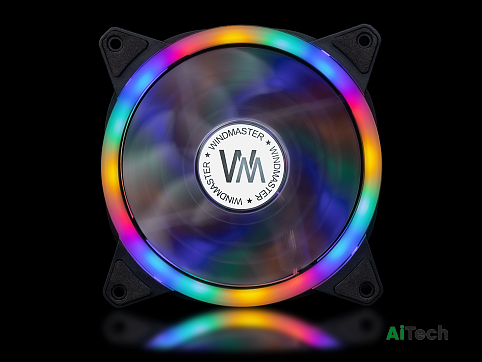 Вентилятор WINDMASTER Lap Axel / 120*120*25 / 3pin+Molex [WM-FAN-LAP-AXEL]