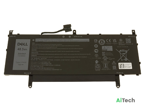 Аккумулятор для Dell Latitude 15 9520 (7.6V 6053mAh) p/n: V5K68 0F68NR