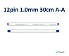 FFC FPC шлейф 12pin 1.0mm 30cm A-Type - фото