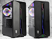 Корпус BaseTech GFX-02 / 1x 120mm RGB вентилятор / Каленое стекло / ATX /BT-GFX-02-RGB - фото