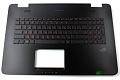 Клавиатура для Asus N751J TopCase p/n: 90NB0756-R31RU0 - фото