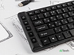 Офисная клавиатура Oklick 530S / 115кл. / 1.4м / Проводная USB / 530S - фото