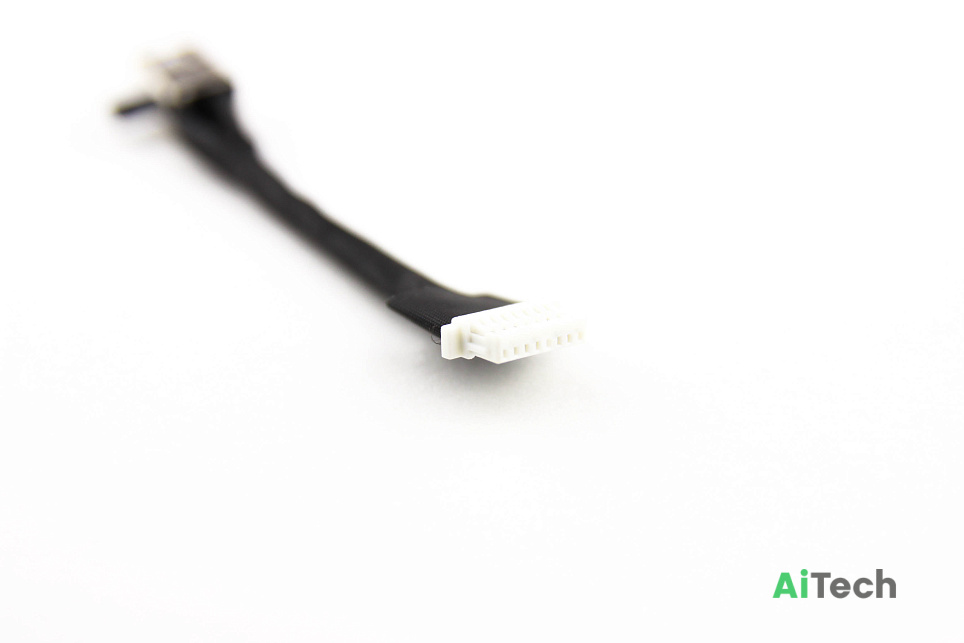 Разъем питания Dell Inspiron 14 5481 (4.5х3.0) с кабелем p/n: WJXD9 