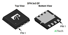 Микросхема AONR36366 N-Channel MOSFET 30V 34A