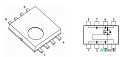 Микросхема TPCA8062-H N-Channel MOSFET 30V 28A SOP-ADVANCE - фото