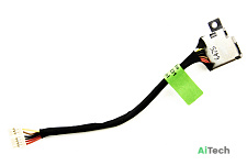 Разъем питания HP 15-AP (4.5x3.0) с кабелем 