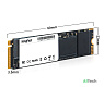 1Tb m.2 SSD накопитель  KingFast F8N 2321DCS25BF-1TB NVMe - фото