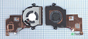Система охлаждения для ноутбука Samsung N143 N145 N150 N210 N220 p/n: KSB0405HB 9J42  VER-2 - фото