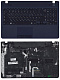 Клавиатура для ноутбука Samsung 350E5С 355V5C TopCase темно-синяя p/n:	9Z.N4NSN.00G - фото