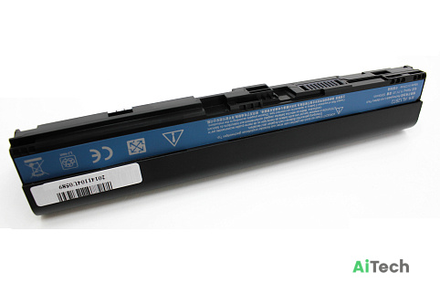 Аккумулятор для Acer One 756 725 V5-171 (11.1V 4400mAh) p/n: AL12X32 AL12A31 AL12B31 AL12B32