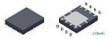 Микросхема P0603BK N-Channel MOSFET 30V 30A PDFN5x6P - фото