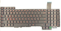 Клавиатура для Asus G751 p/n: 0KNB0-E601RU00, 13NB06G1AP020-1, 90NB06G1-R30200, ASM14C33SUJ442 - фото