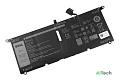 Аккумулятор для Dell XPS 9370 (7.6V 6500mAh) ORG p/n: 0H754V H754V P82G GXGH8 - фото