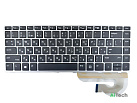 Клавиатура для HP 745 G6 840 G6 серая рамка p/n: L14379-251 2B-AB616I600 6037B0138722