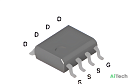 Микросхема P1203BV N-Channel MOSFET 30V 11A SOP8 bulk
