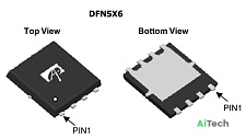 Микросхема AON6312 N-Channel MOSFET 30V 85A DFN5X6EP2