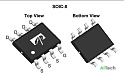 Микросхема AO4468 N-Channel MOSFET 30V 10.5A SO-8 - фото