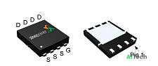 Микросхема SM4373NSKP N-Channel MOSFET 30V 60A DFN5X6-8