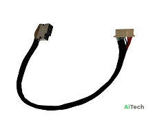 Разъем питания HP 17-n (4.5x3.0) с кабелем 813804-001 799752-F18 799752-T18