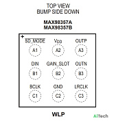 Микросхема MAX98357BEWL+T