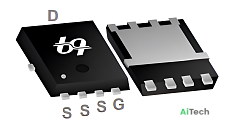 Микросхема QM3024M3 N-Channel MOSFET 30V 46A DFN3x3 bulk
