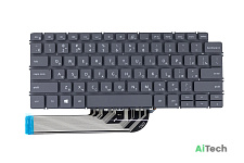 Клавиатура для ноутбука Dell Inspiron 5491 темно-серая с подсветкой p/n: 0TYJ5G