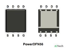 Микросхема MDU1511 N-Channel MOSFET 30V 100A POWERDFN56