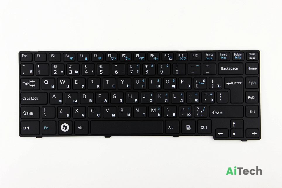 Клавиатура для ноутбука Fujitsu-Siemens LifeBook UH552 UH572 p/n: V132326AS1 CP579494-01
