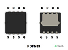 Микросхема MDV1527URH N-Channel MOSFET 30V 11A PDFN33