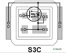 Микросхема IRF6892STRPBF N-Channel MOSFET 30V 28A S3C