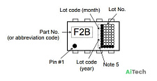 Микросхема TPCF8002 N-Channel MOSFET 30V 7A VS8