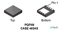 Микросхема FDMC6696P P-Channel MOSFET 30V 75A PQFN8 - фото