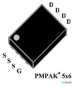 Микросхема AP1RC03GMT-HF N-Channel MOSFET 30V 260A PMPAK5X6
